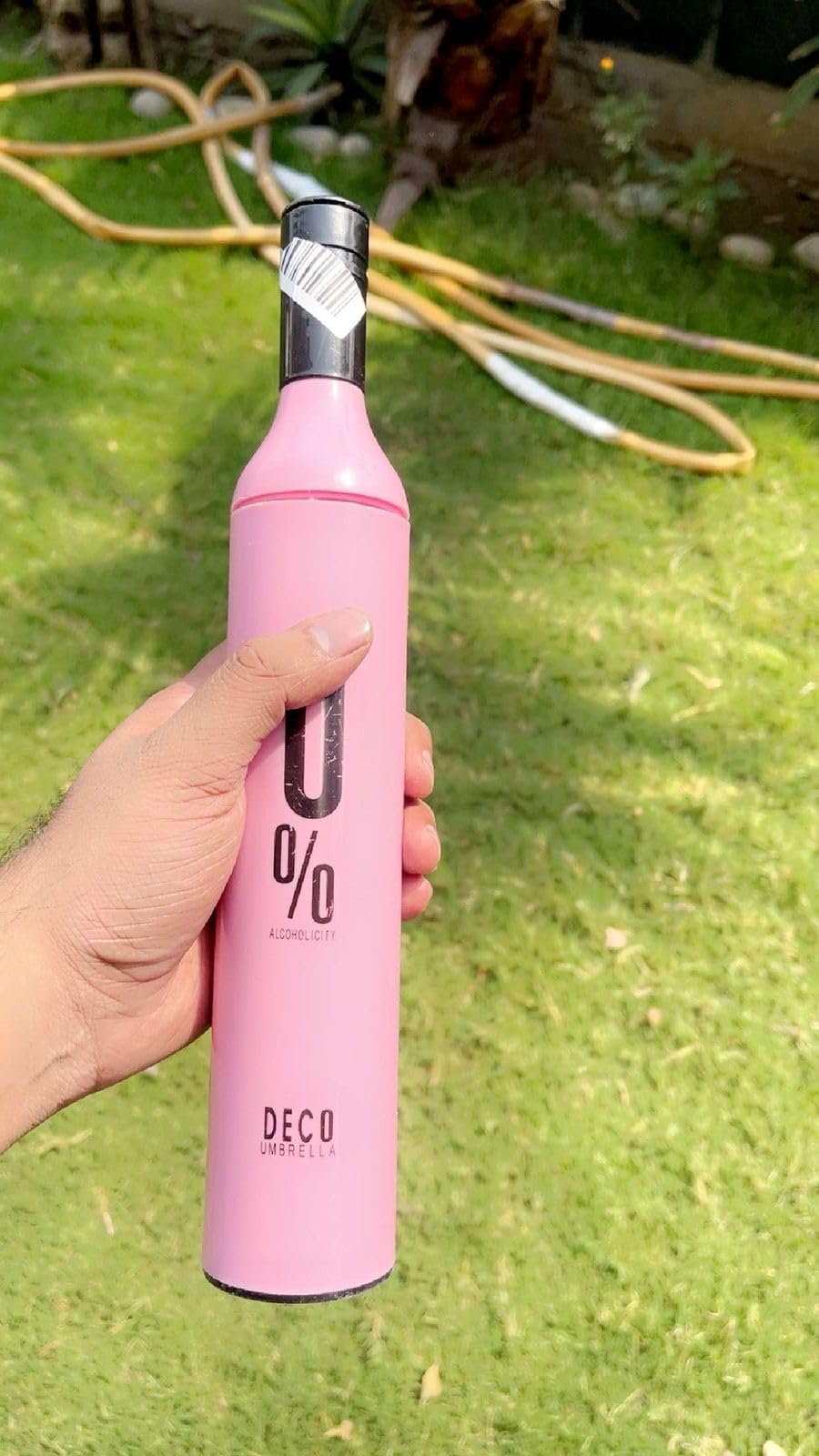 PORTABLE BOTTLE UMBRELLA USED BY BOTH MEN AND WOMEN